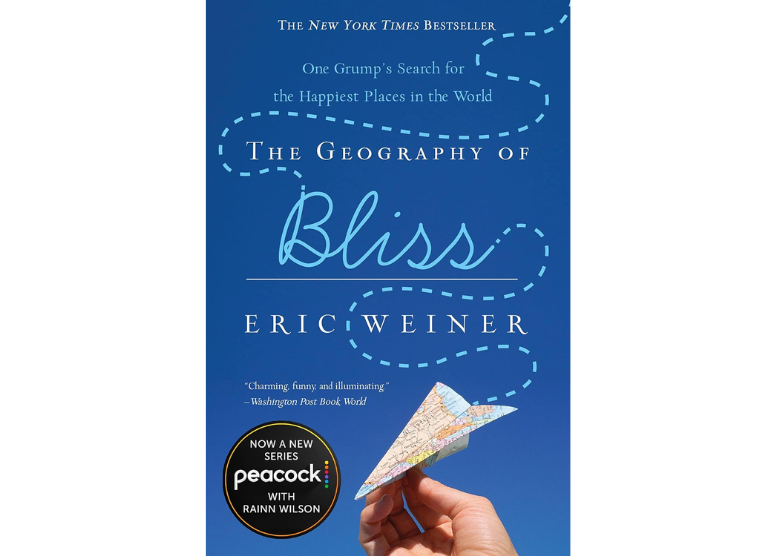 book cover - The Geography of Bliss by Eric Weiner