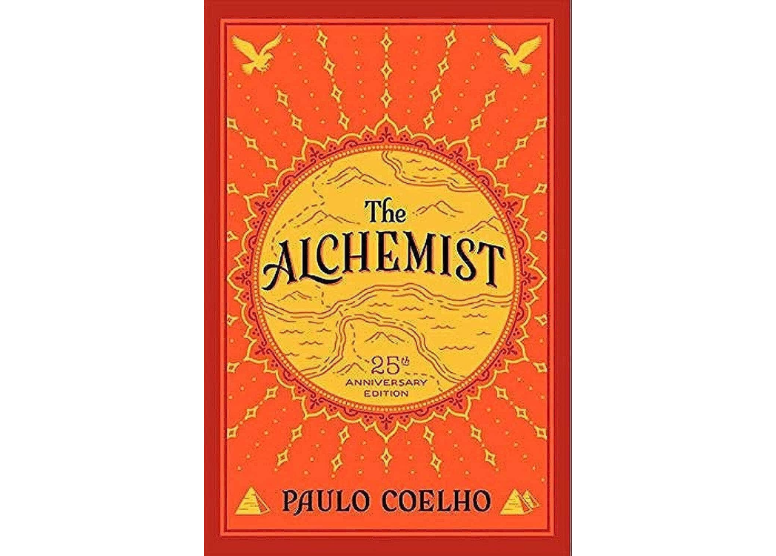 book cover - The Alchemist by Paulo Coelho