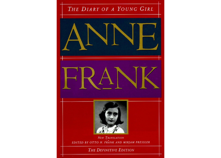 book cover - The Diary of a Young Girl by Anne Frank