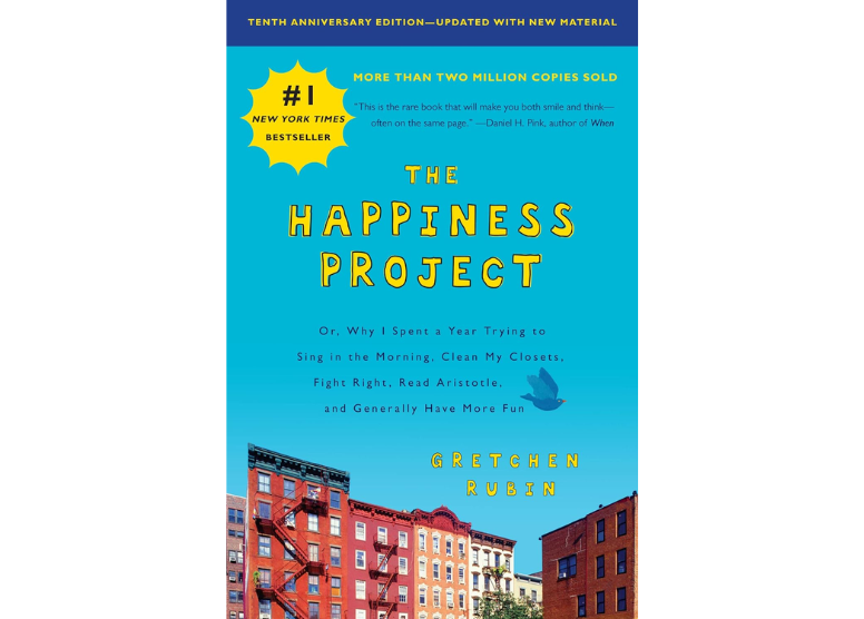 book cover - The Happiness Project by Gretchen Rubin