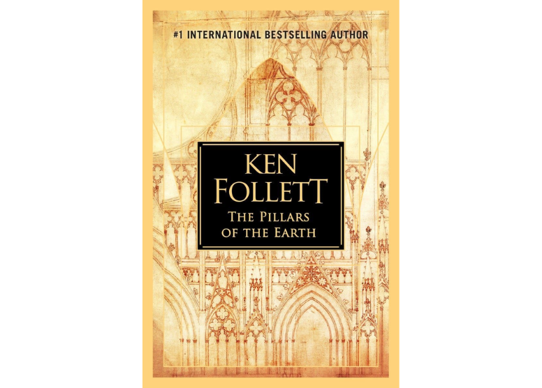 book cover - The Pillars of the Earth by Ken Follett