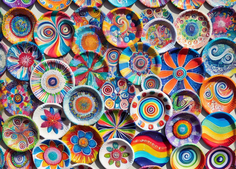 paper plate art